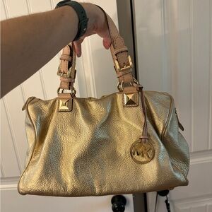 Michael Kors 2012 champagne gold bag